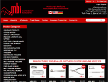 Tablet Screenshot of mbicanada.com